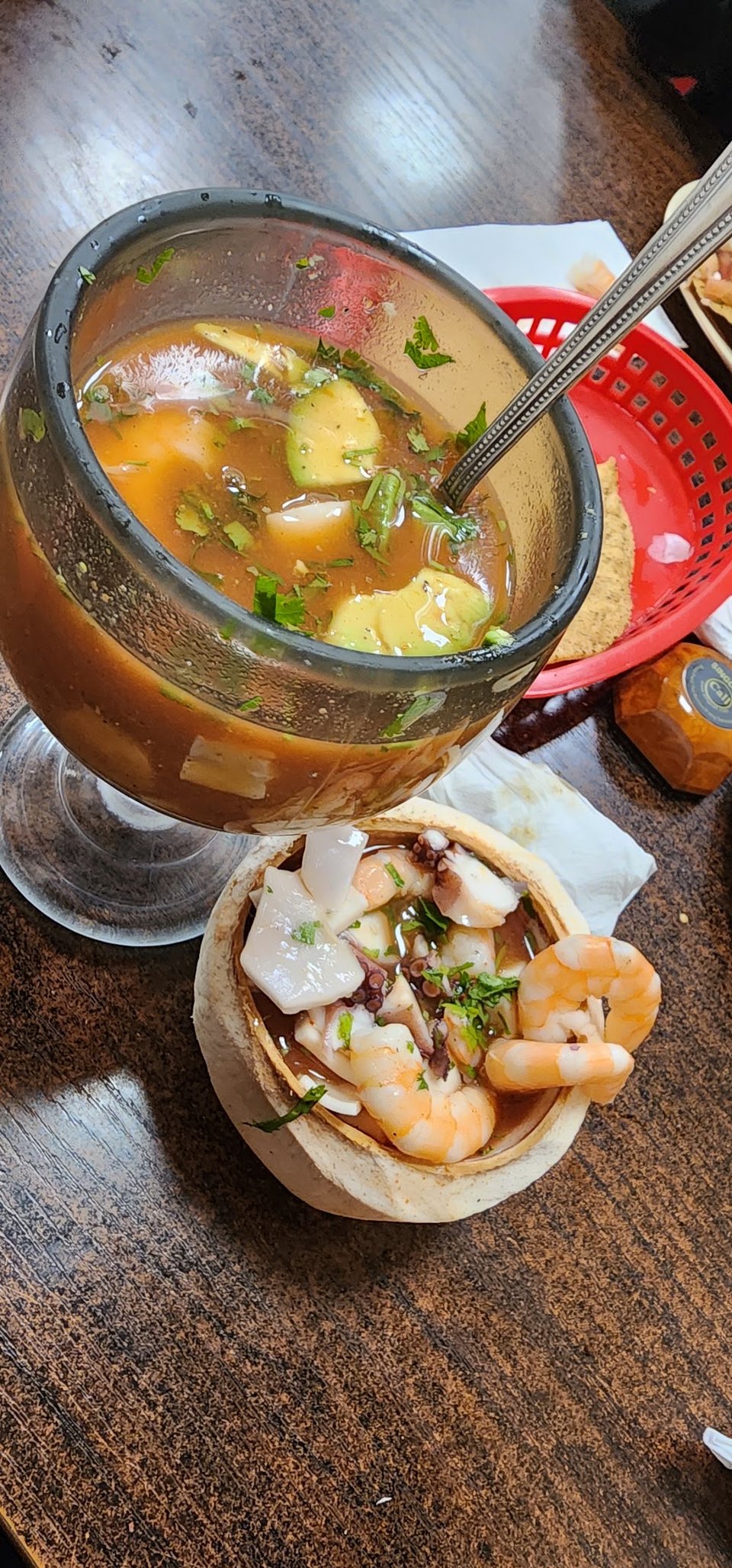 Camaron Cocido Pulpo Abulon